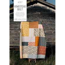 Load image into Gallery viewer, Homestead Quilt Paper Pattern - Amy Kallissa
