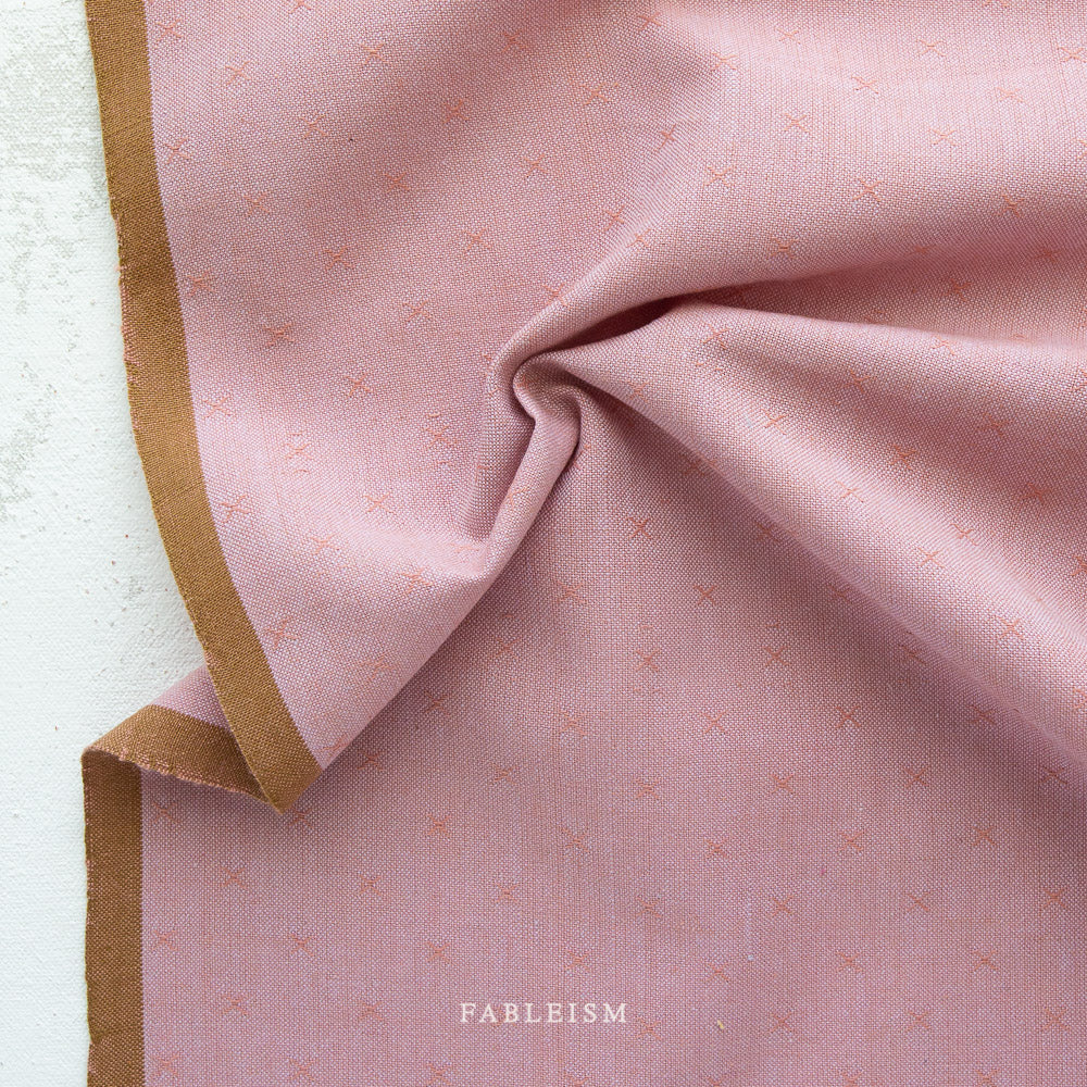 Pansy Pink - Sprout Wovens by Fableism