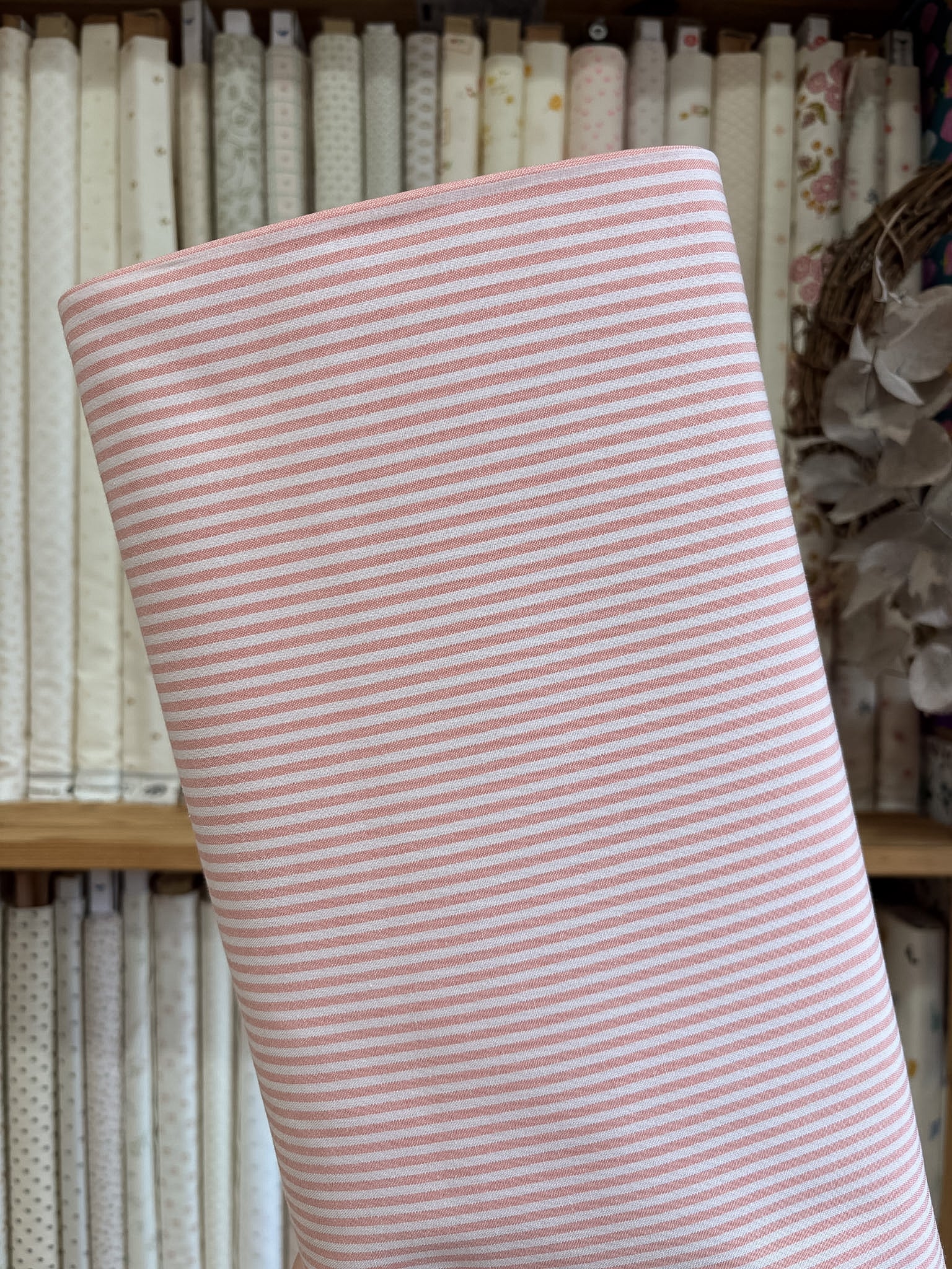 Stripe Coral AD46200S-82 by Quilt Gate