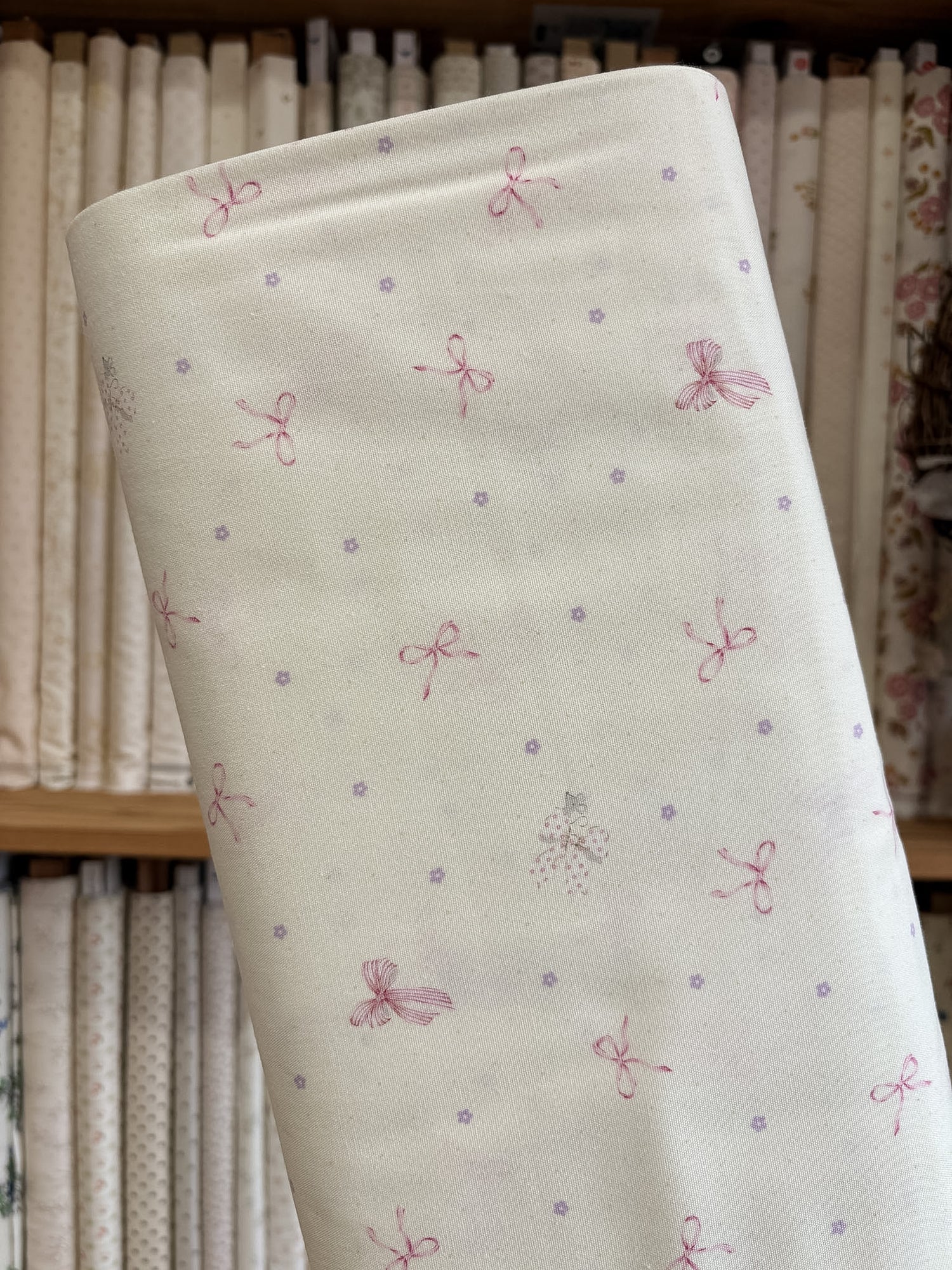Pink Bows SP2600-2A by Cosmo