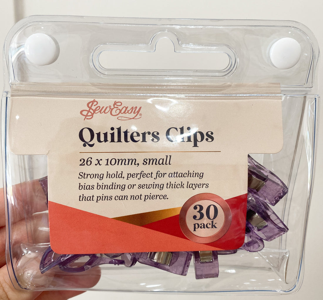Sew Easy Quilting Clips - 30 Pack