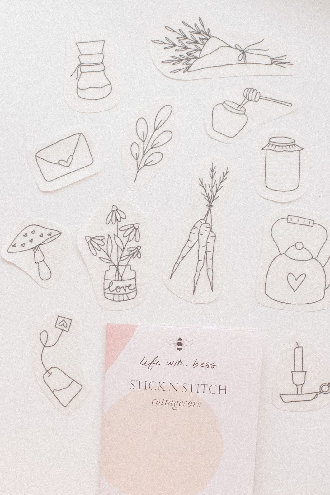 Cottage Core Stick & Stitch Pack - Life with Bess