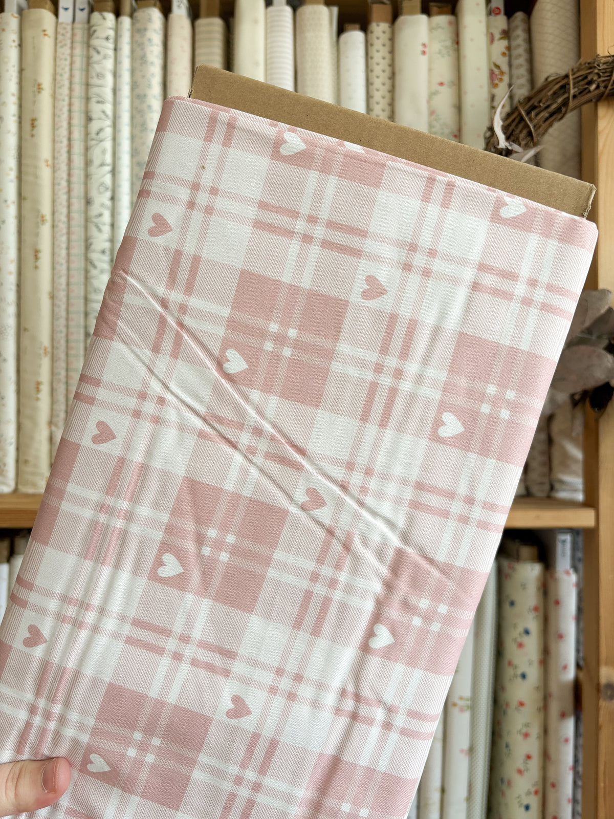 Pink Check - Toybox Treasures by The Craft Cotton Co