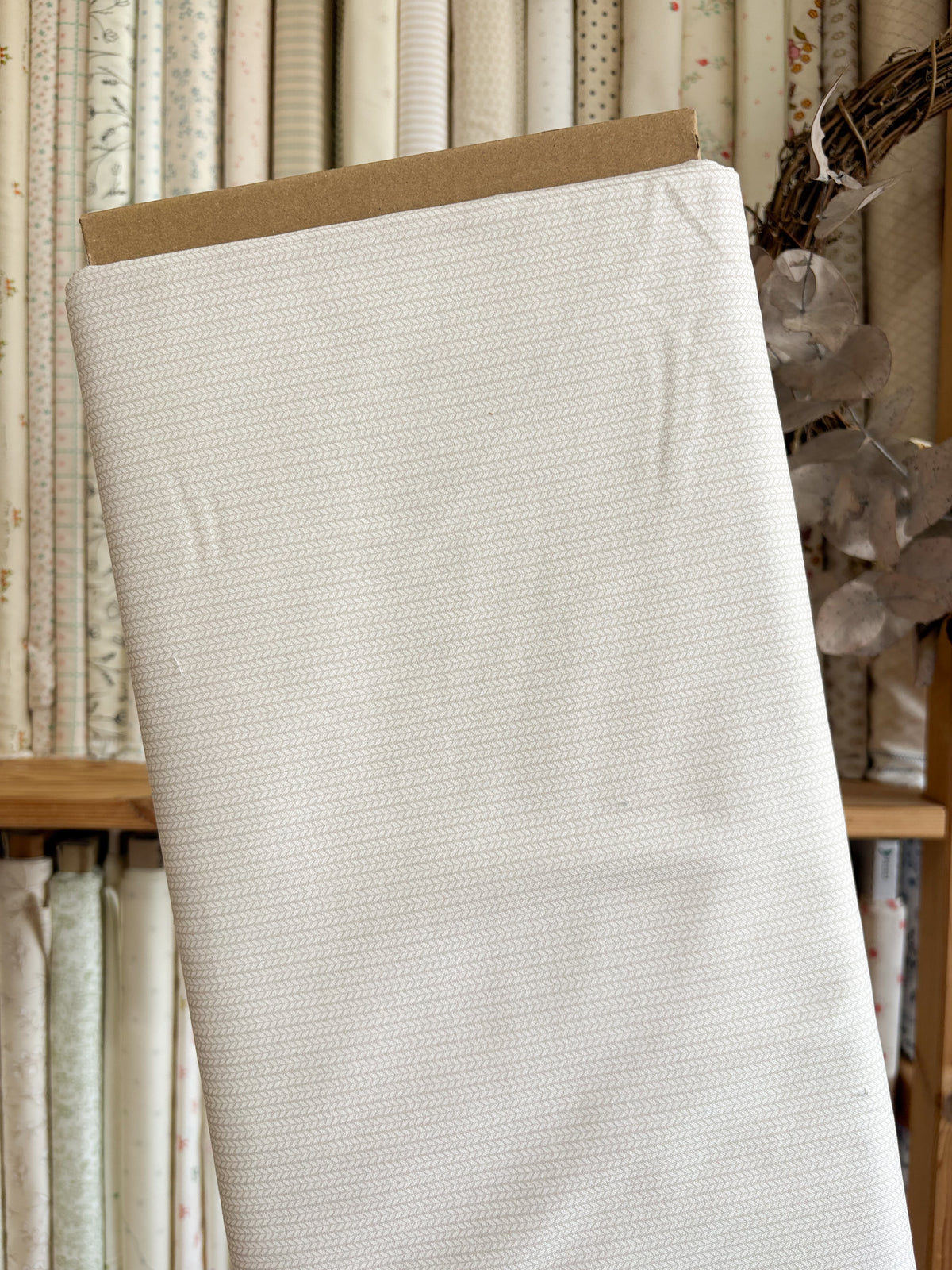 Knitted Texture Natural - Toybox Treasures by The Craft Cotton Co