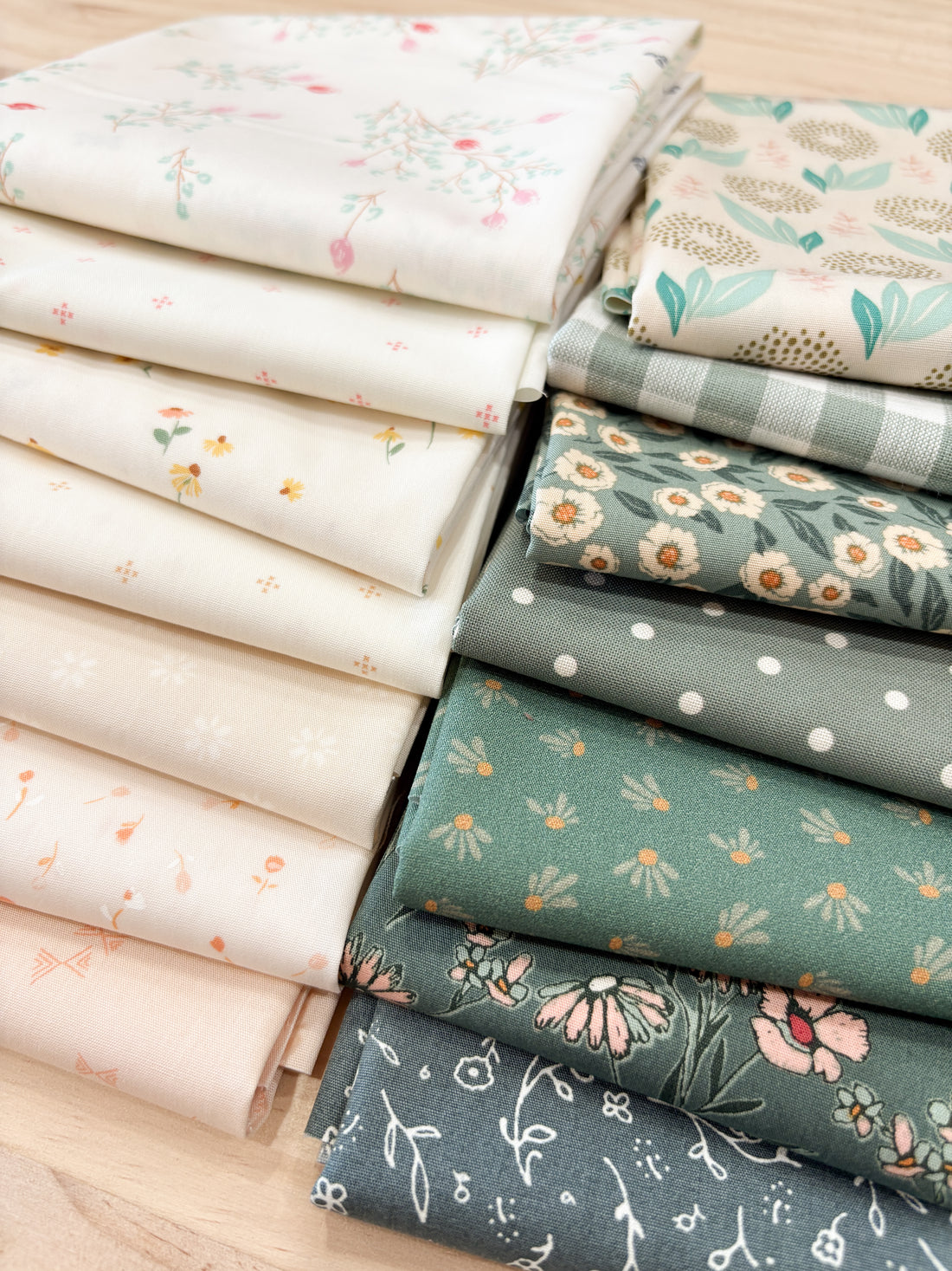 Garden Patch Green Quilt Kit - The Stitch Saloon