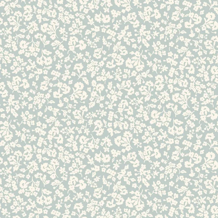 Dainty Meadow C - Denim Florals - Liberty Quilting Cotton