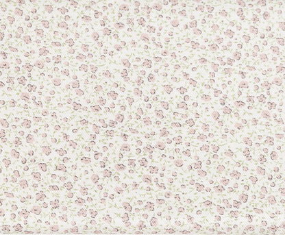 Sage Pink - Baby Flower Twill by La Ta Te