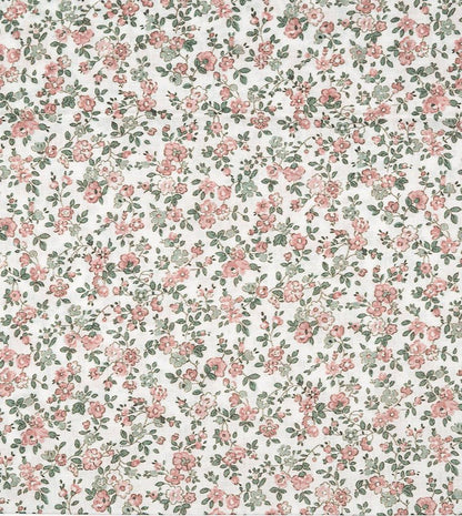 Pink Garden - Organic Voile by La Ta Te