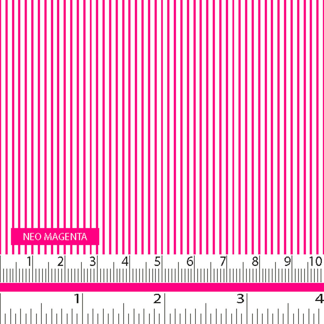 Stripe Neo Magenta - Simplicity by A Day in the Country