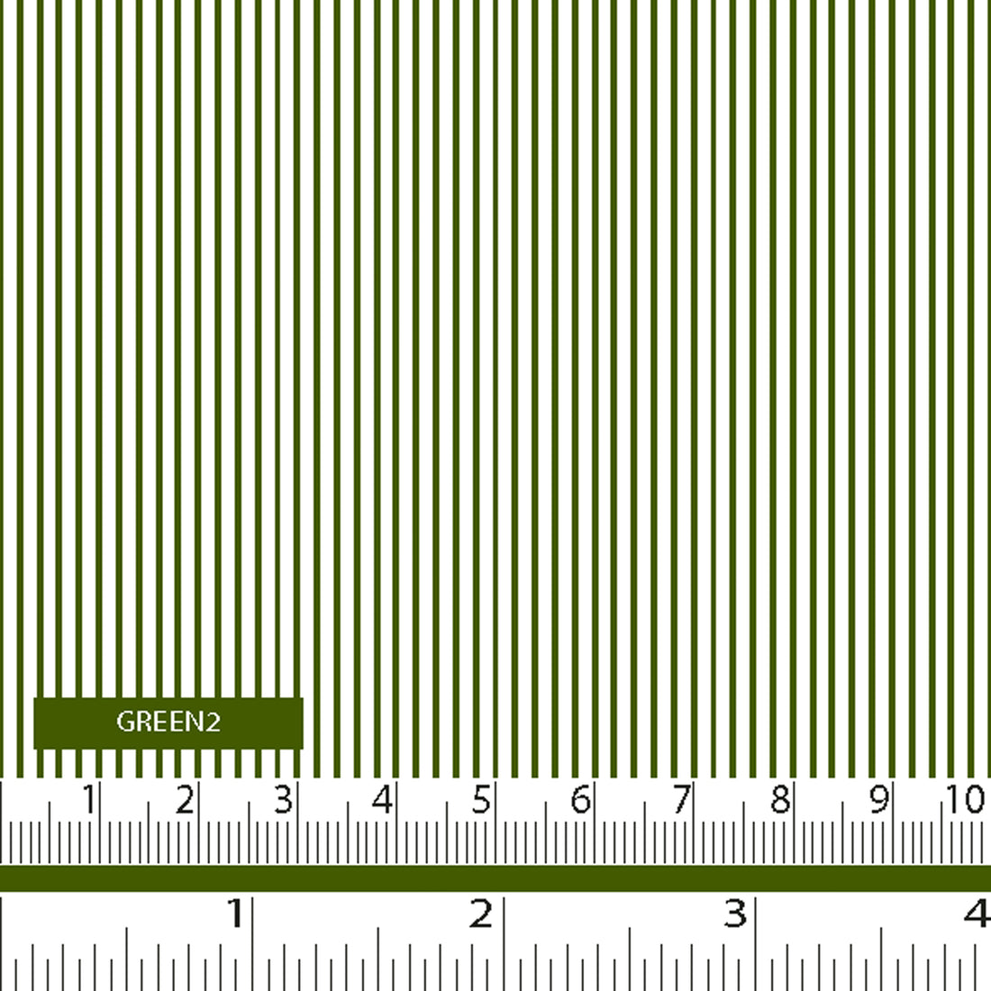 Stripe Green 2 - Simplicity by A Day in the Country