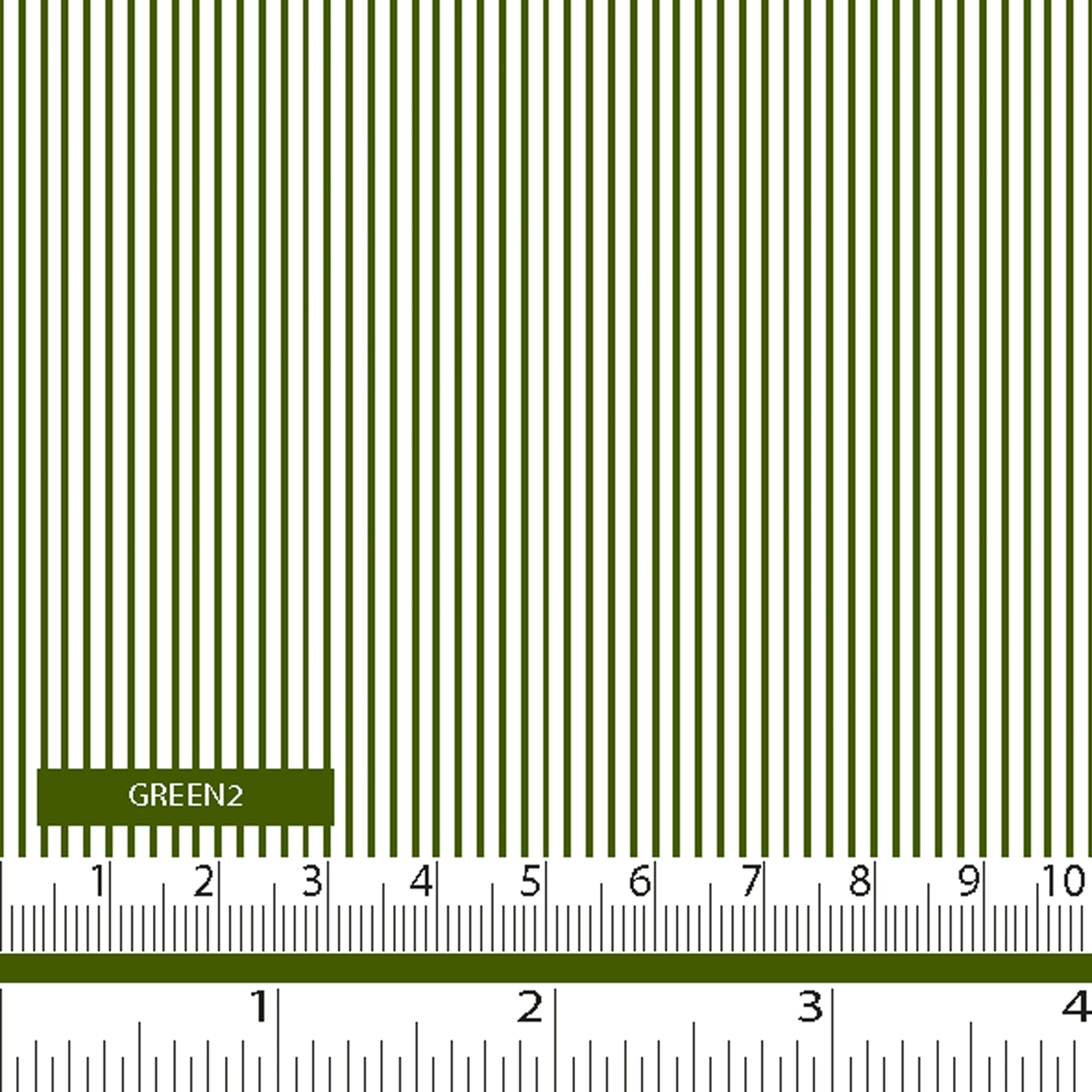 Stripe Green 2 - Simplicity by A Day in the Country