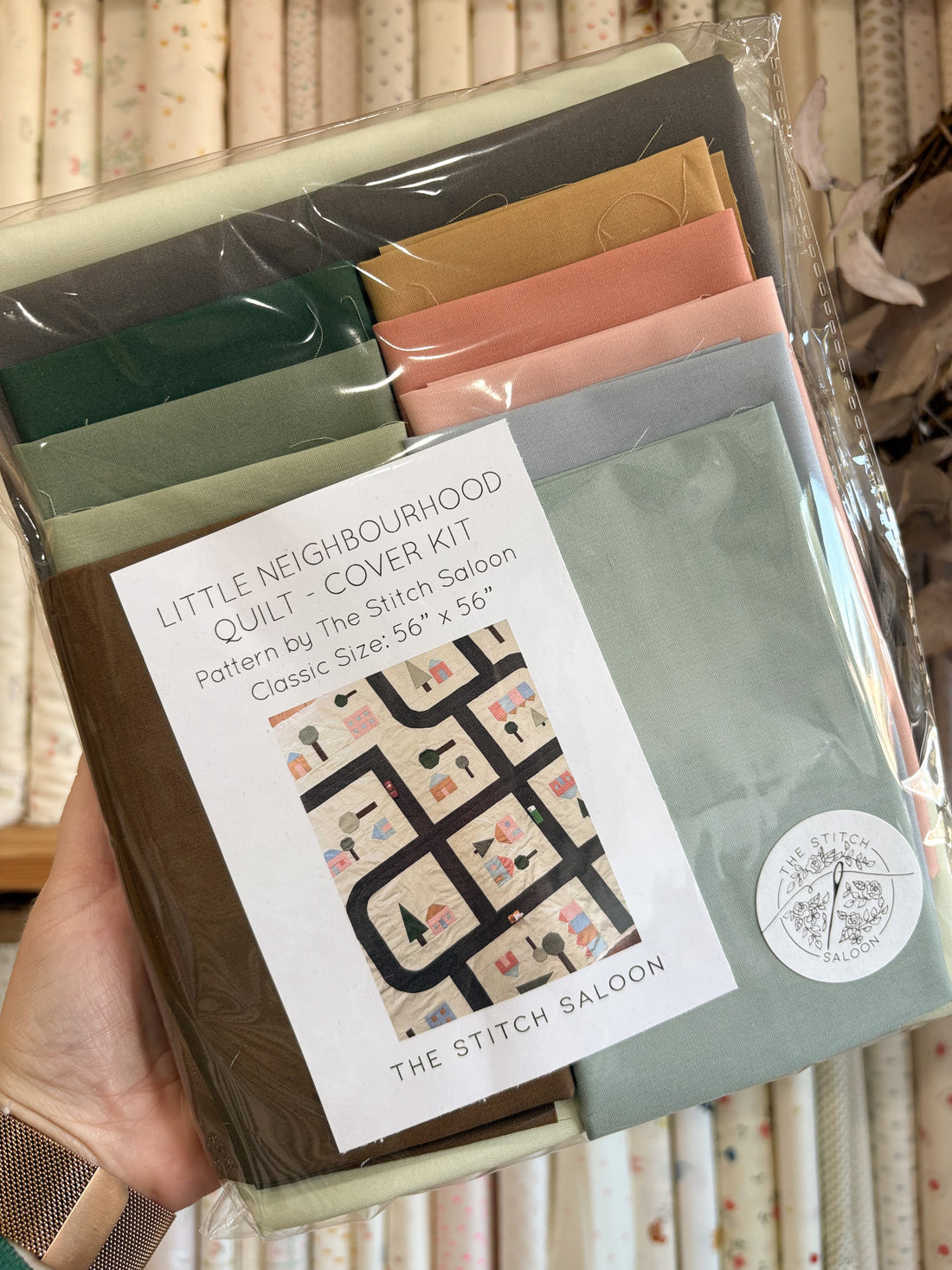 Little Neighbourhood Quilt Kit - Cover Version