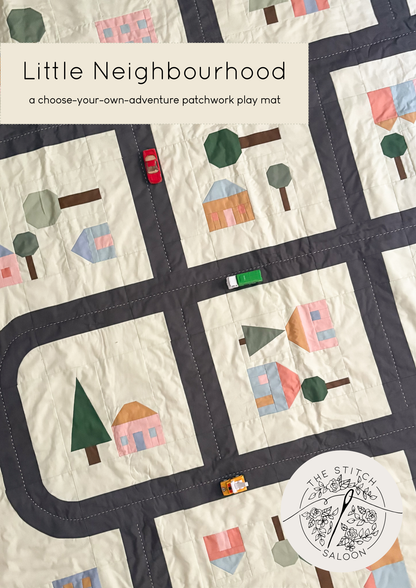 Little Neighbourhood Quilt Pattern (PDF Digital Download)
