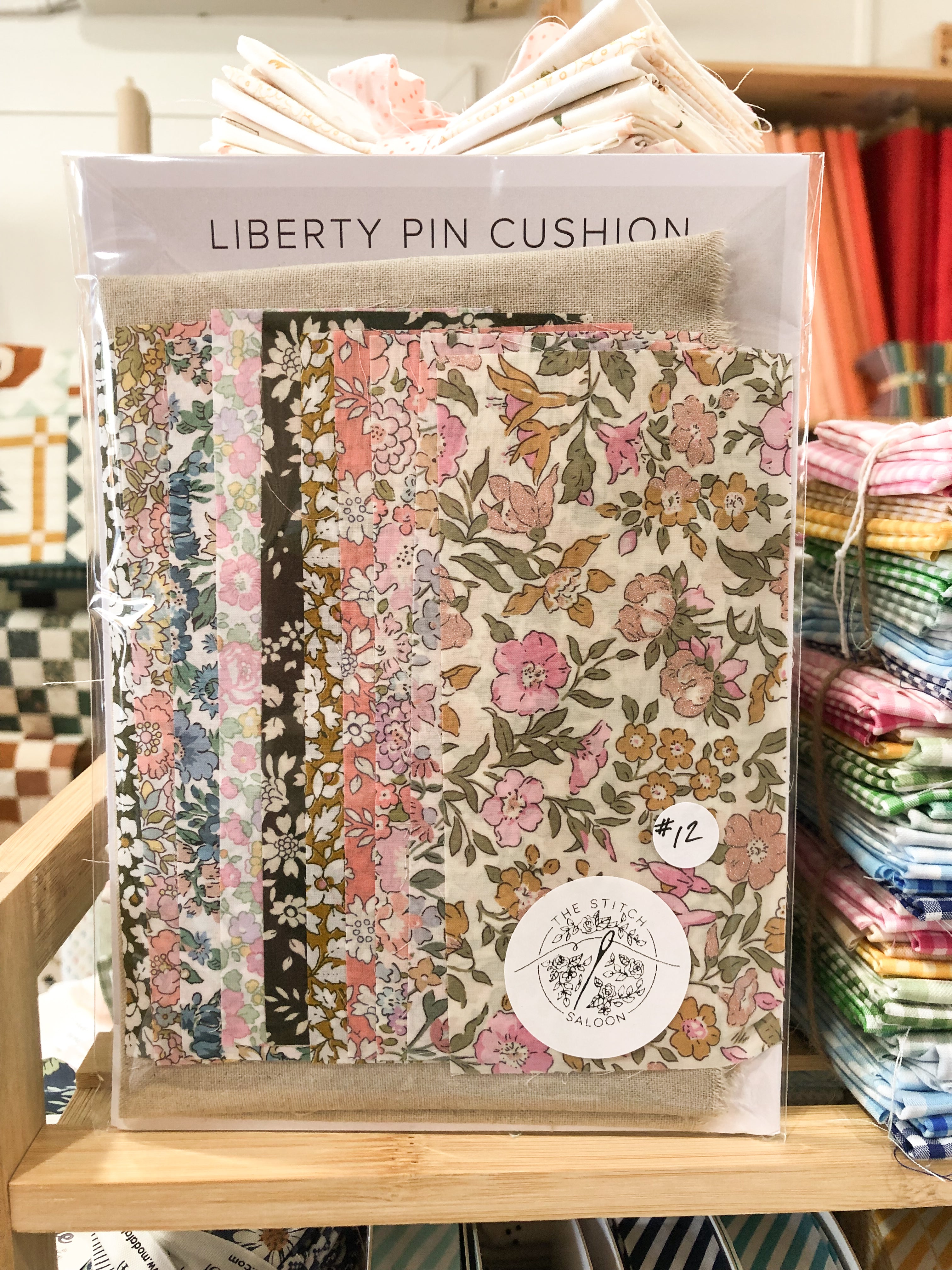 Liberty Pin Cushion Sewing Kit