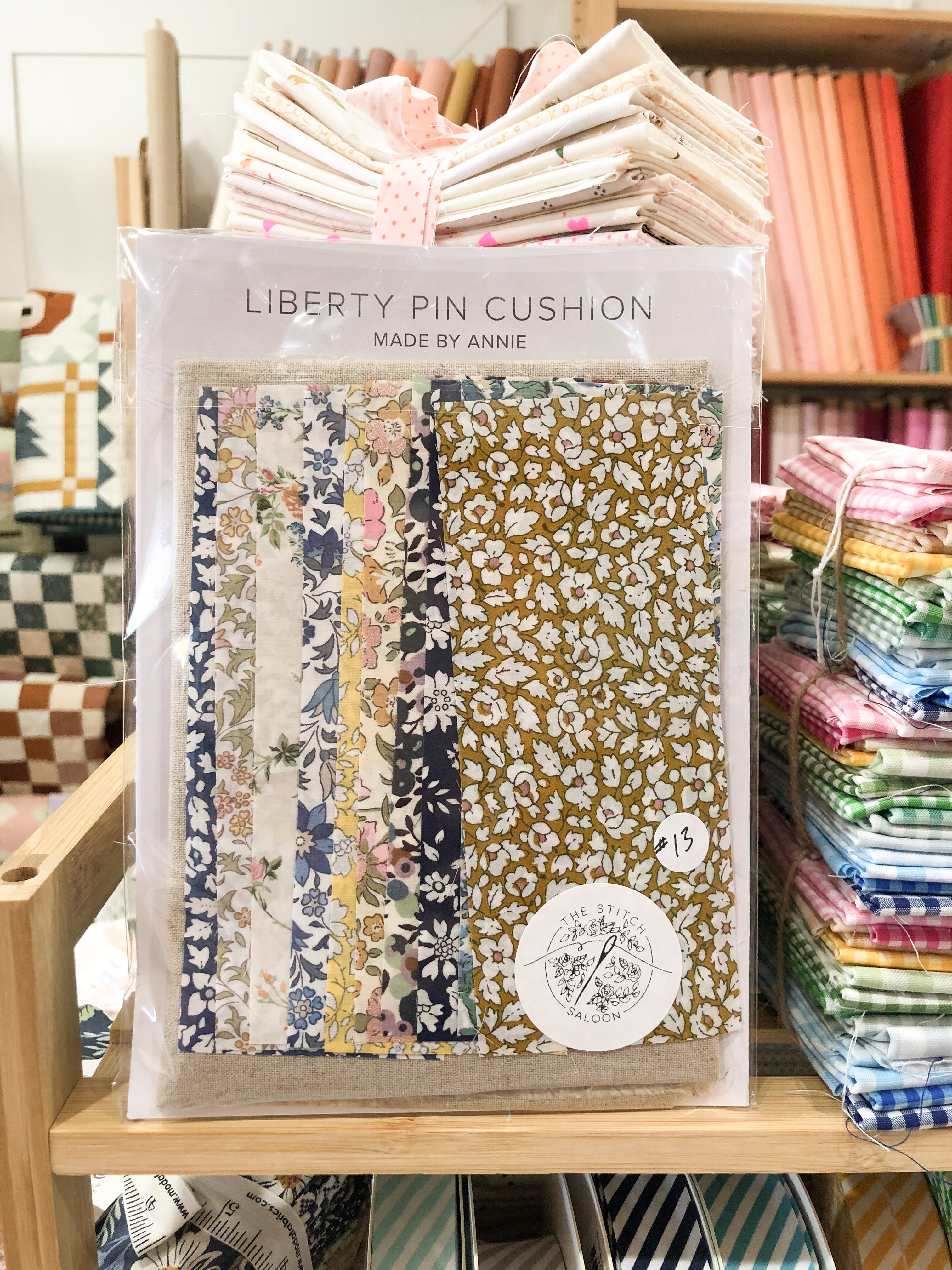 Liberty Pin Cushion Sewing Kit