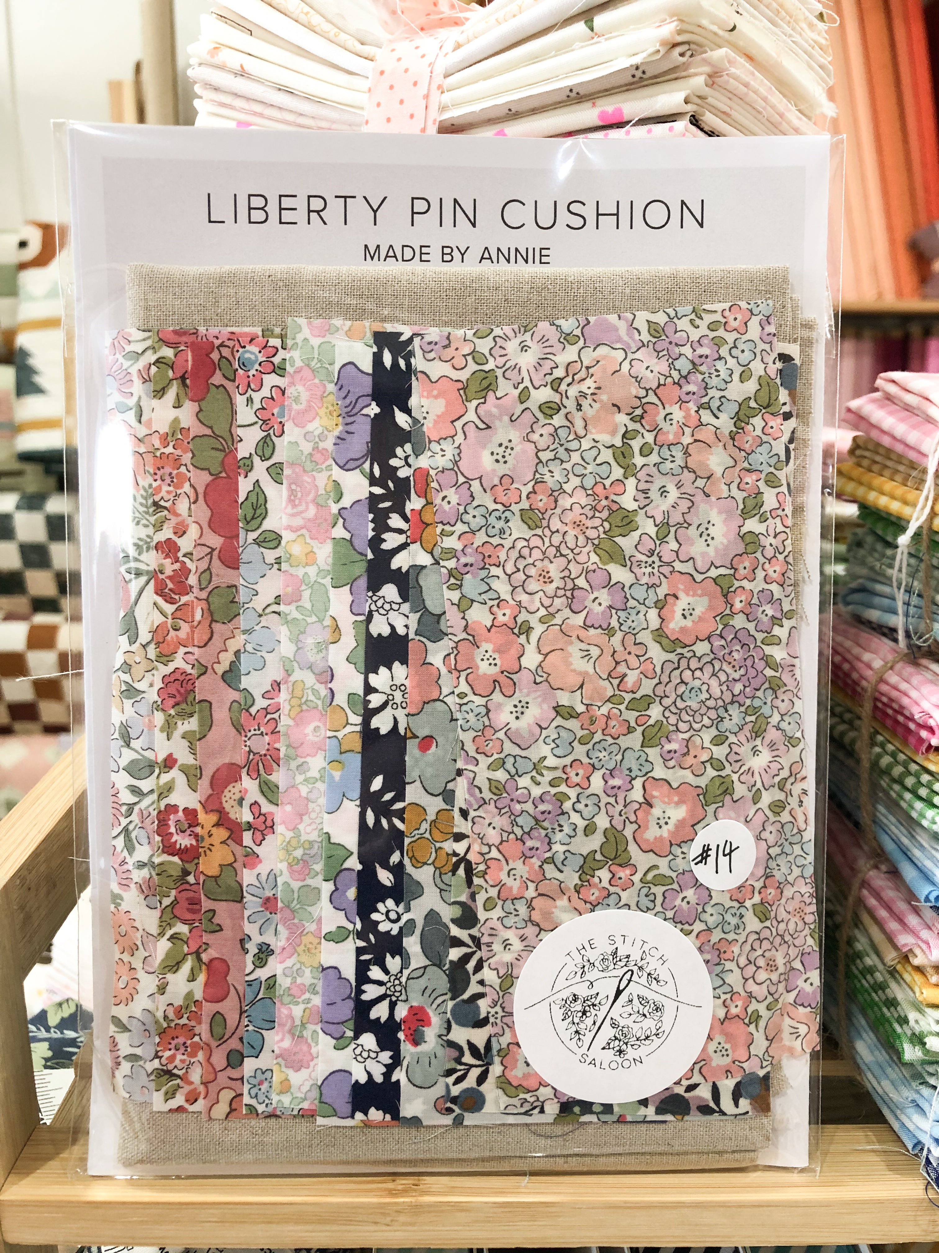 Liberty Pin Cushion Sewing Kit