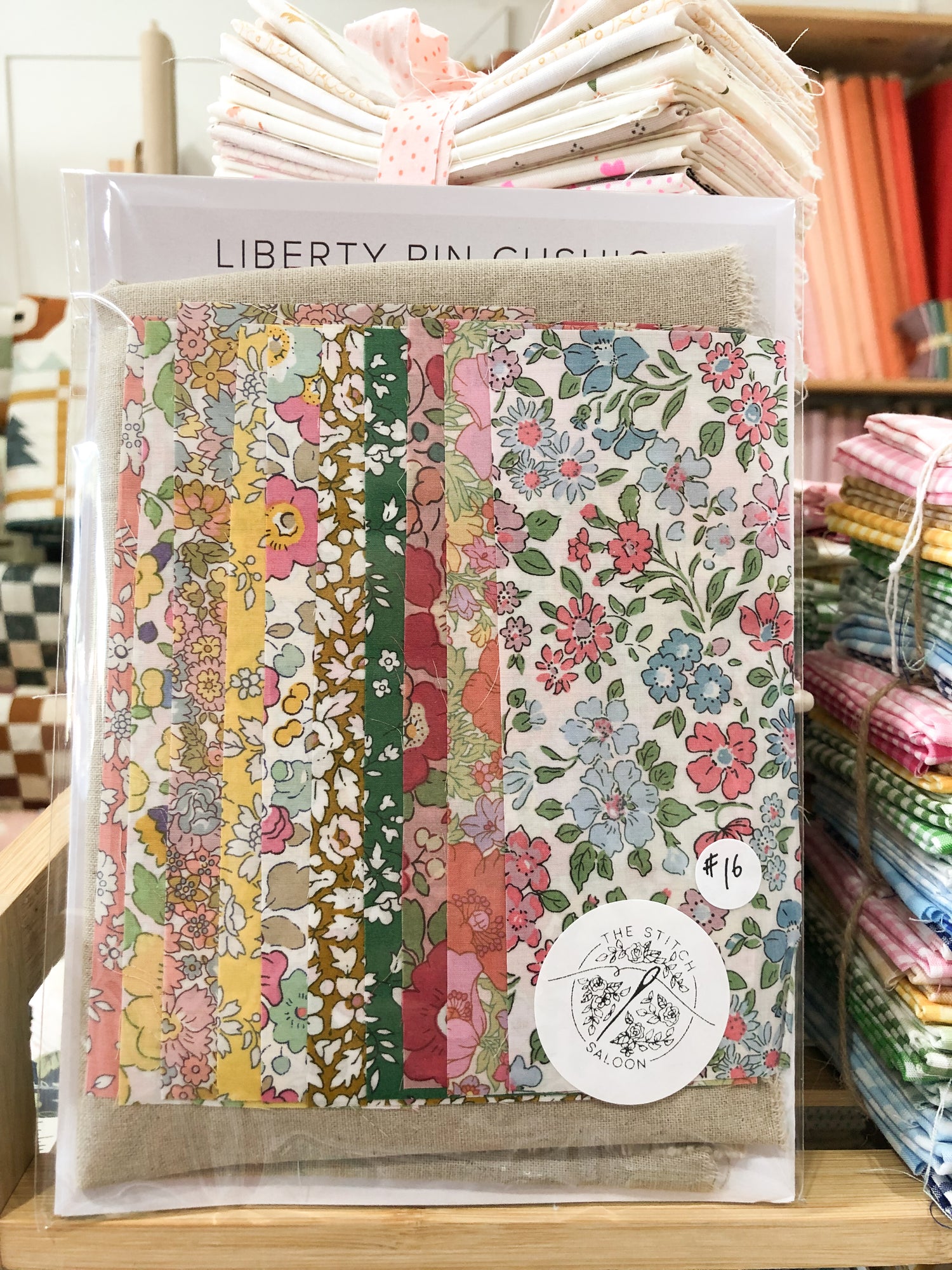 Liberty Pin Cushion Sewing Kit