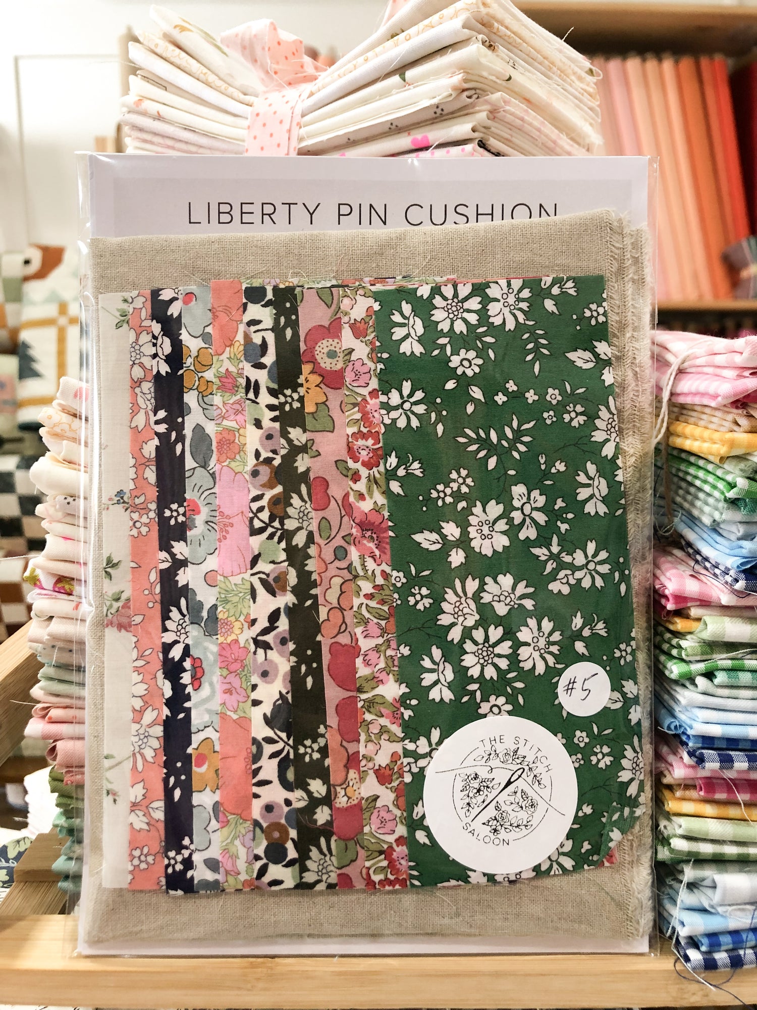 Liberty Pin Cushion Sewing Kit
