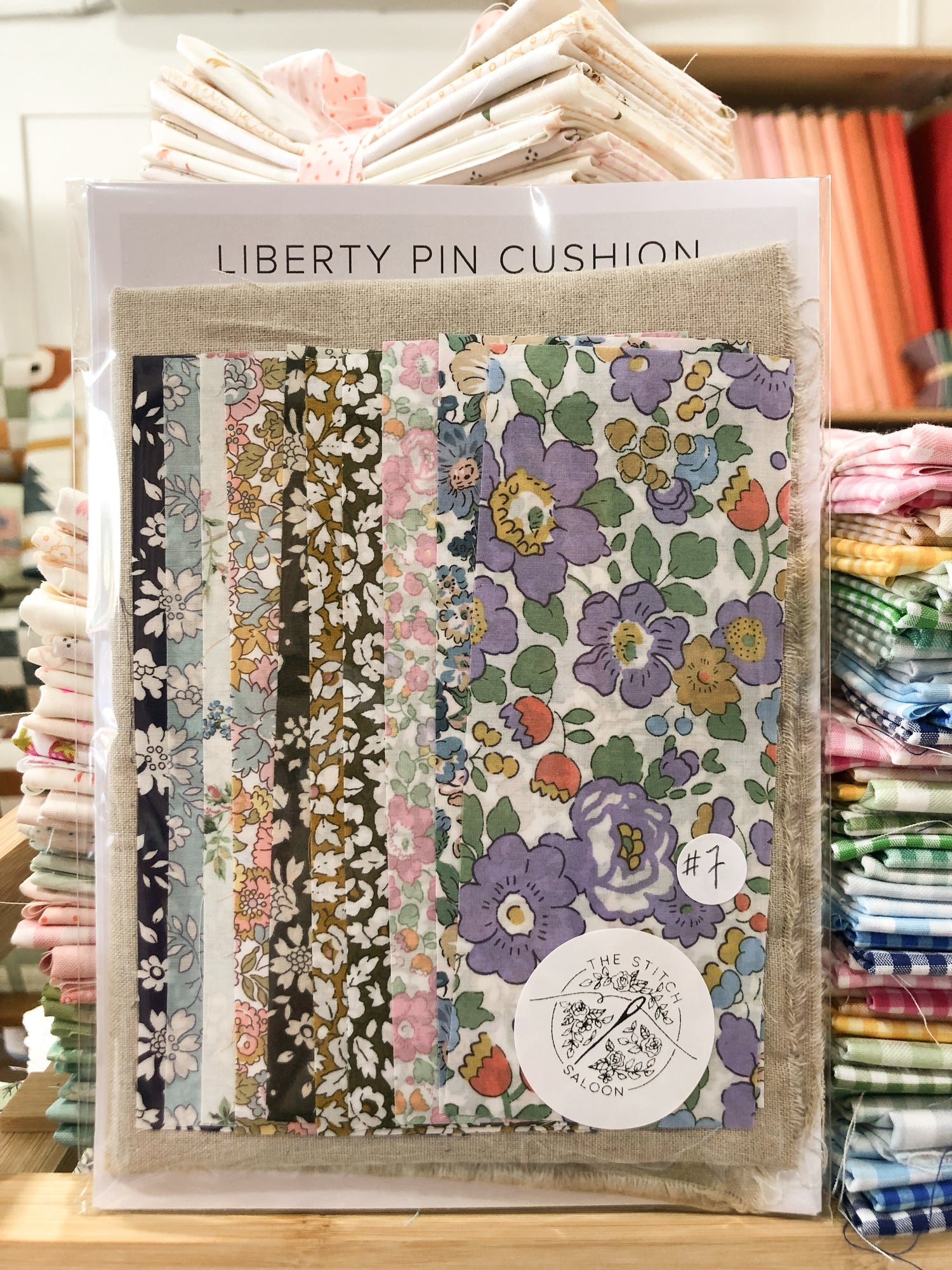 Liberty Pin Cushion Sewing Kit