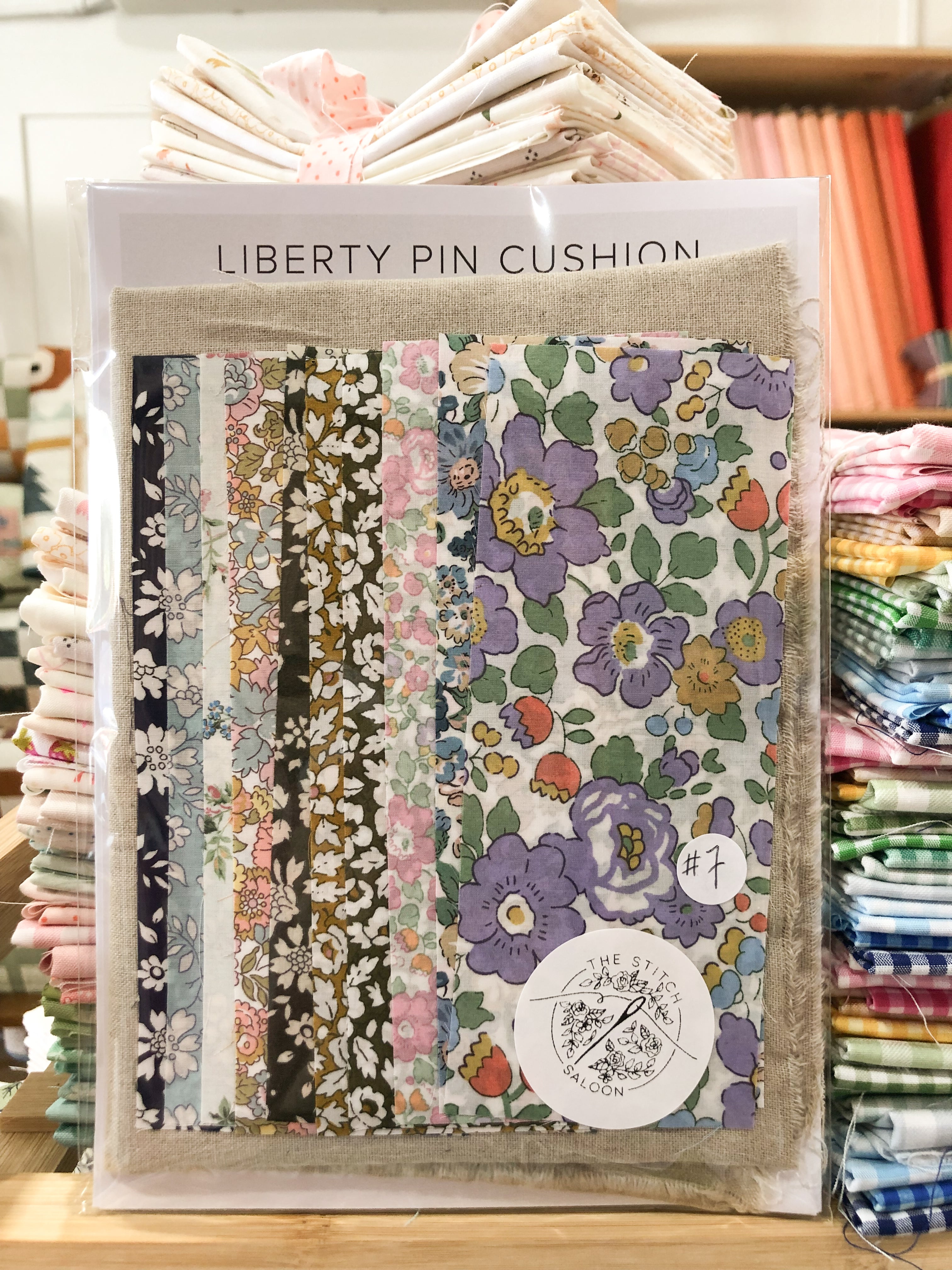 Liberty Pin Cushion Sewing Kit