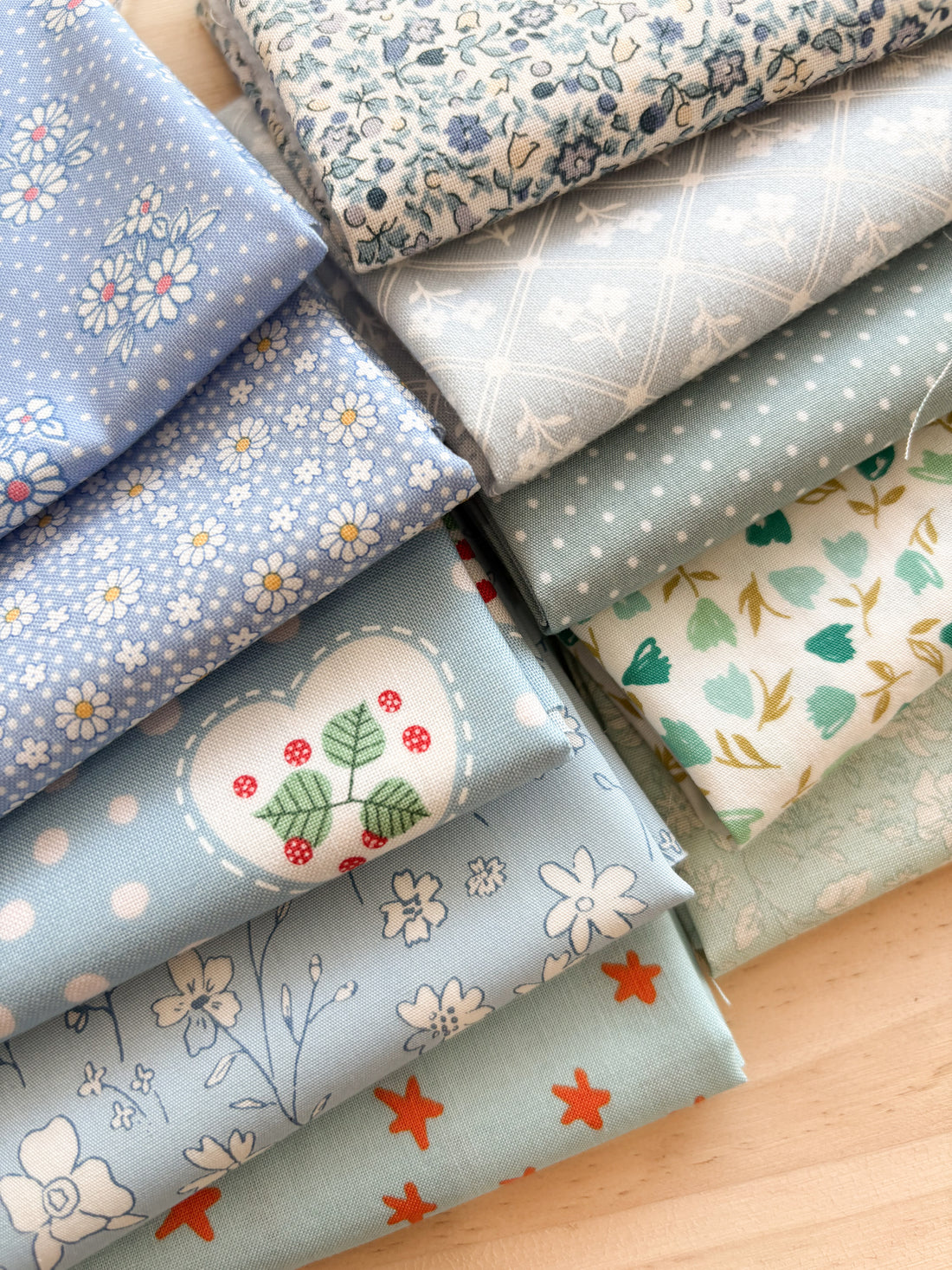Soft Blues - 10 Piece Colour Bundle