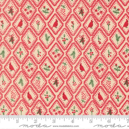 Christmas Charm Poinsettia - Holiday Cheer by Moda