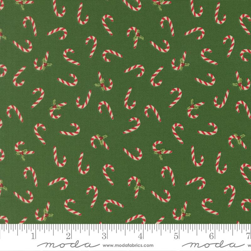 Candy Cane Evergreen - Holiday Cheer by Moda