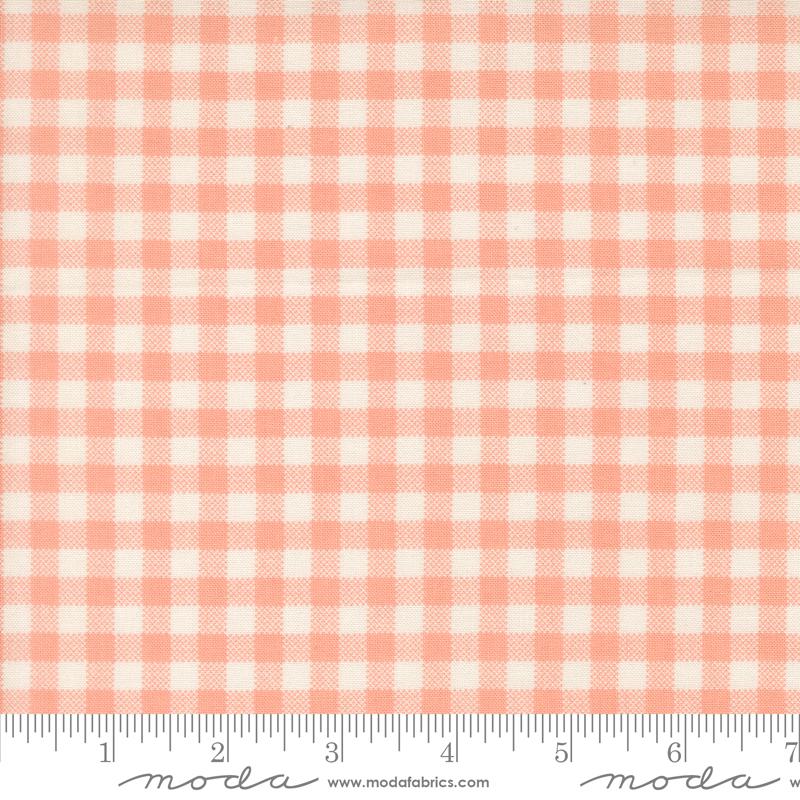 Checks Peach - Handmade Sweetness by Moda