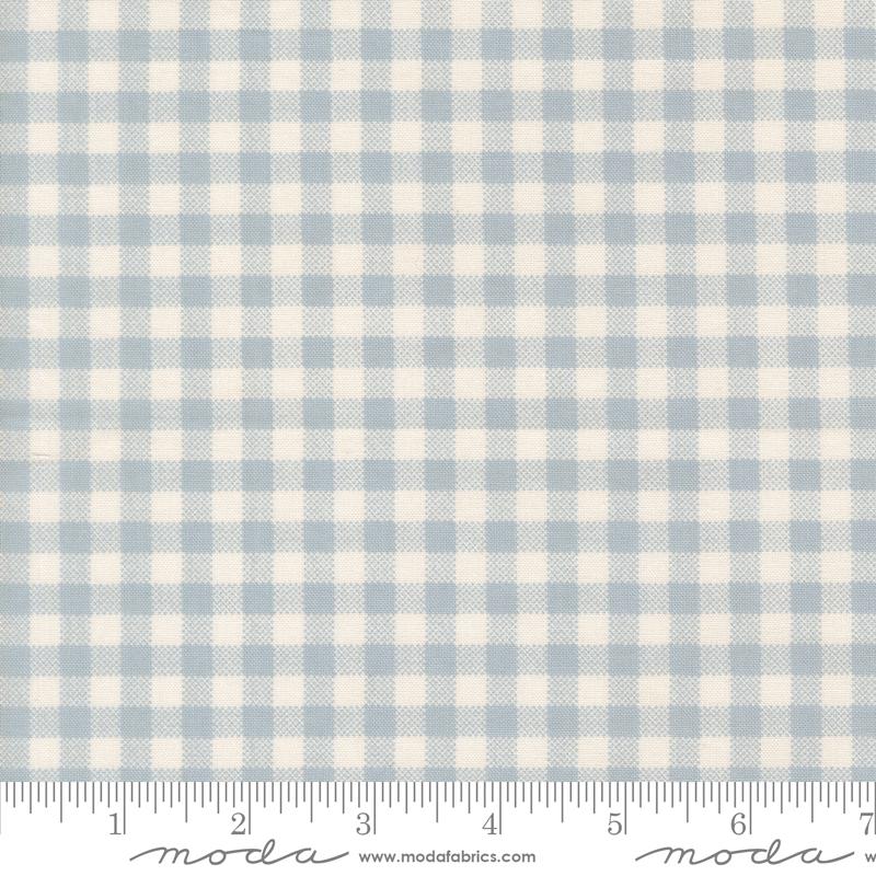 Checks Powder Blue - Handmade Sweetness by Moda