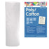 Roll of quilting batting with summary information
