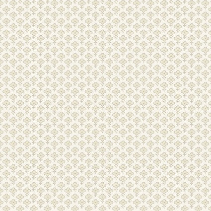 Flower Pattern Cream - French Quarter by Maywood Studio