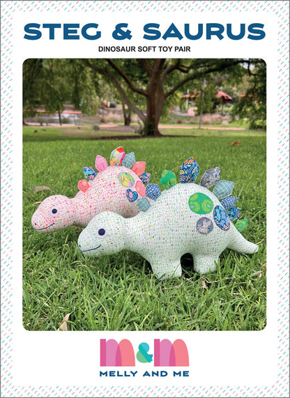 Steg &amp; Saurus Sewing Pattern - Melly &amp; Me