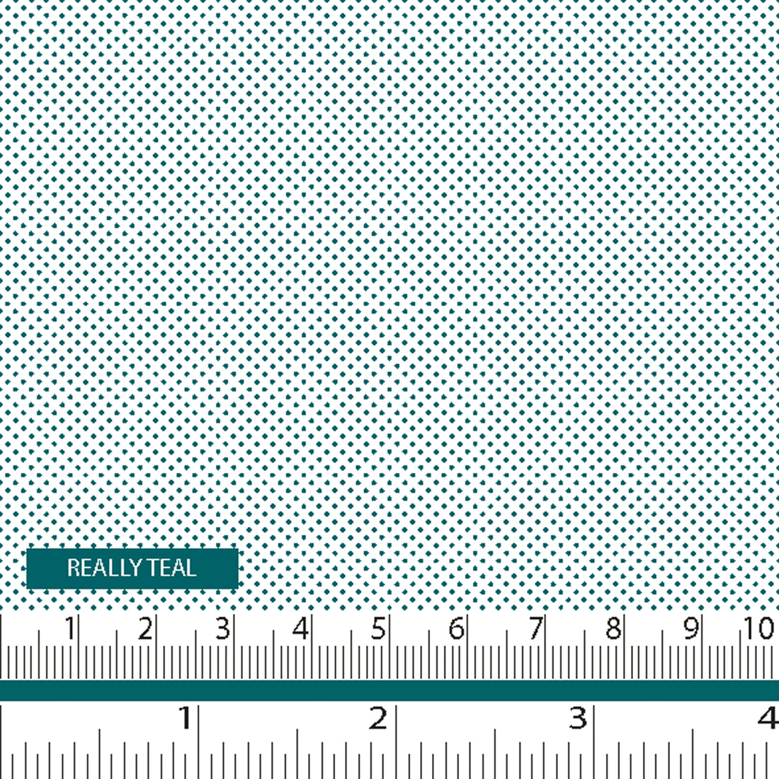 Micro Dot Really Teal - Simplicity by A Day in the Country