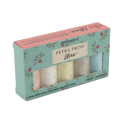 Petra Prins Efina 60wt Thread Pack - Pastel - Wonderfil