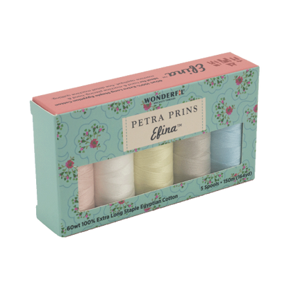 Petra Prins Efina 60wt Thread Pack - Pastel - Wonderfil