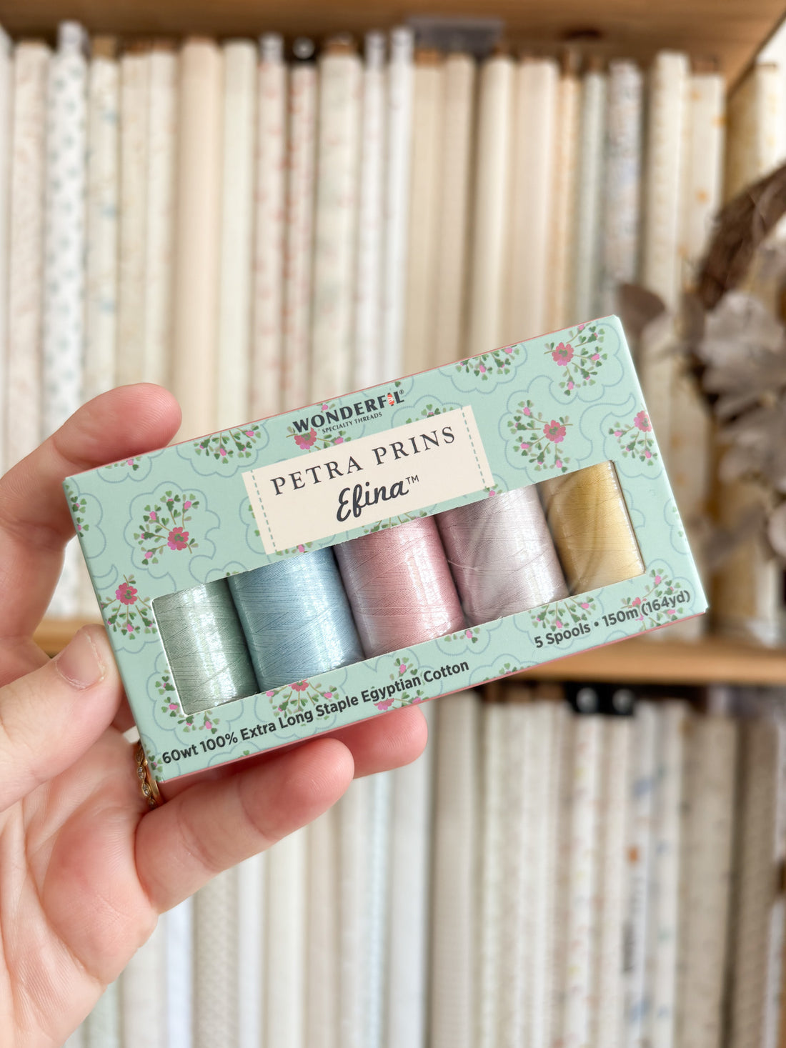 Petra Prins Efina 60wt Thread Pack - Icecream - Wonderfil