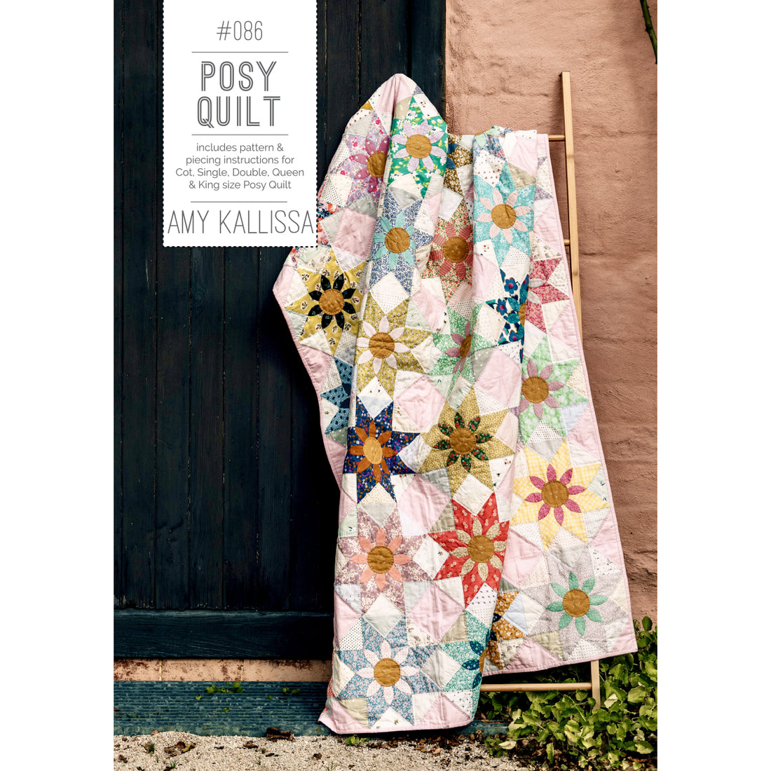 Posy Quilt Paper Pattern - Amy Kallissa
