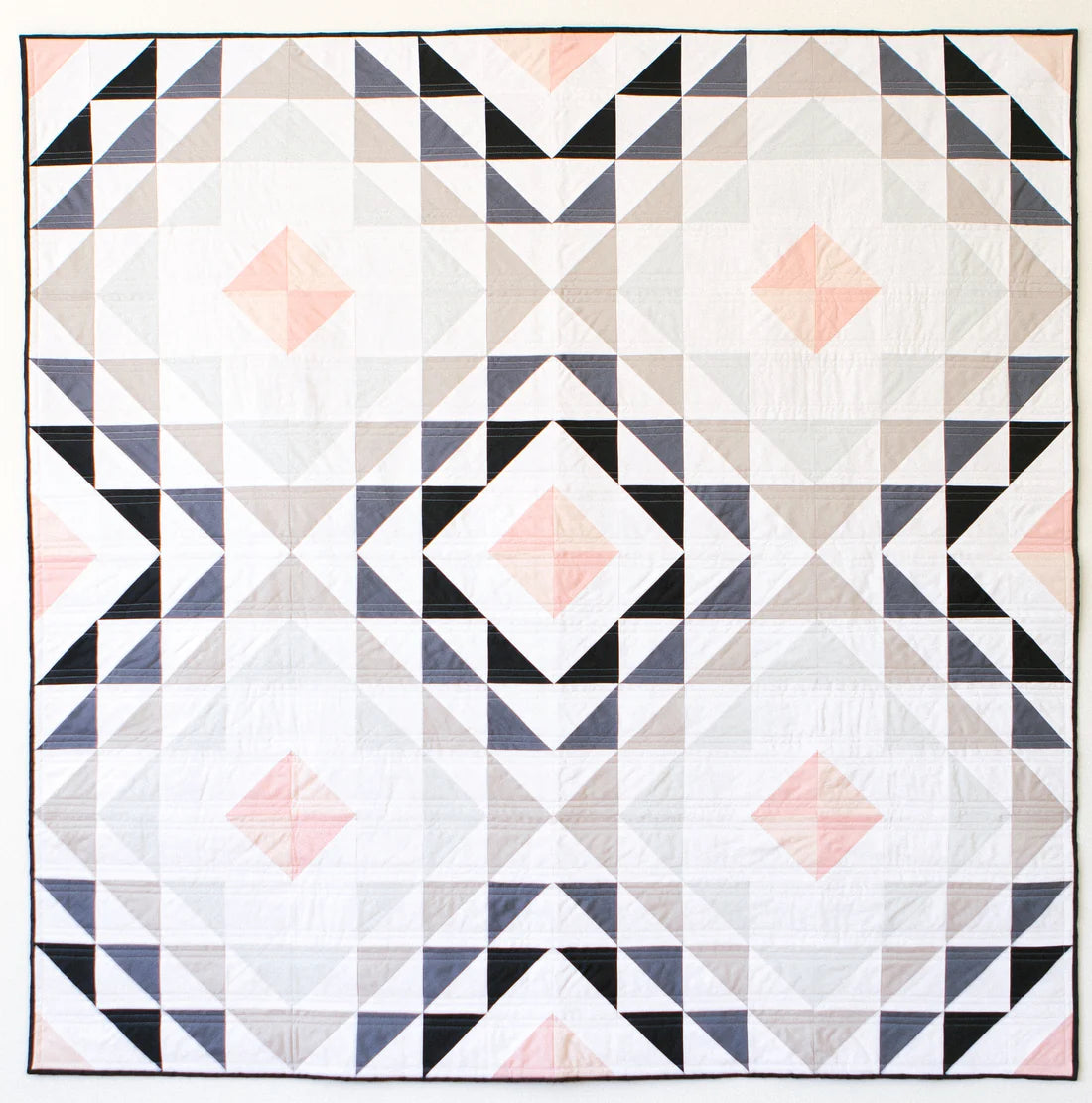 Diamond Ripples Quilt Paper Pattern - Then Came June
