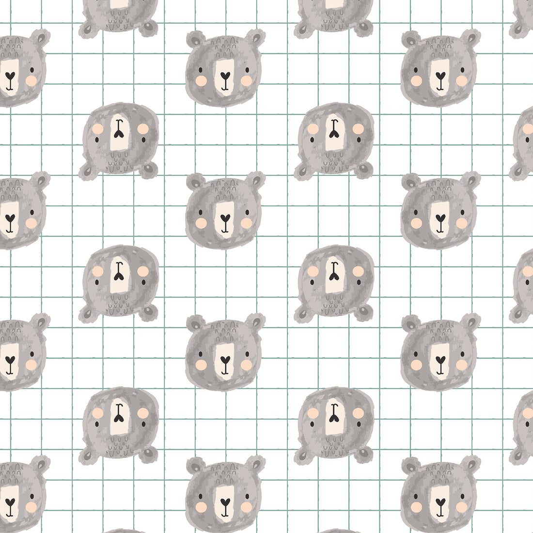 Oso Calming Grey - Wild Ones by RJR Fabrics
