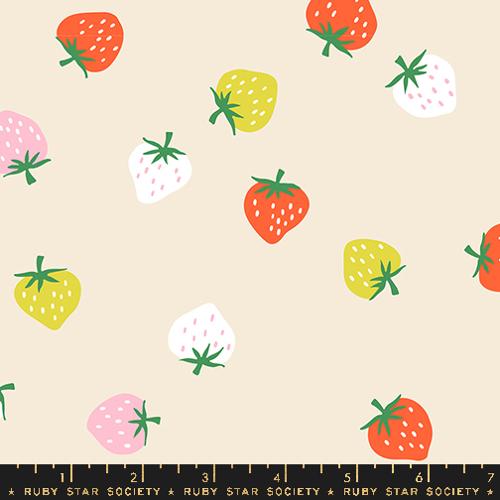 Strawberry Toss Shell - Strawberry by Ruby Star Society