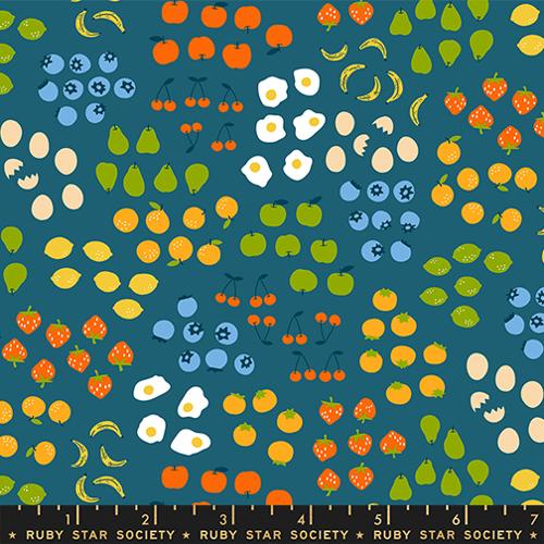Froot Teal - Egg and Friends by Ruby Star Society