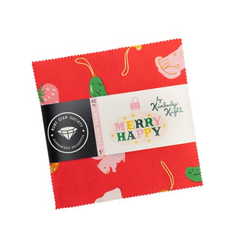 Merry Happy by Ruby Star Society 5" Charm Pack