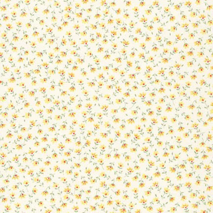 Petite Fleurs Yellow 6100D3-2 by Sevenberry