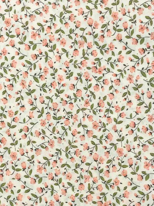 Dainty Fleurs Coral 6100-D1-4 by Sevenberry