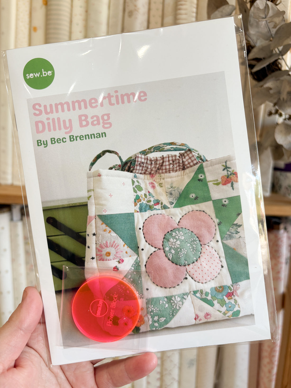 Summertime Dilly Bag Pattern - Sew Be Home