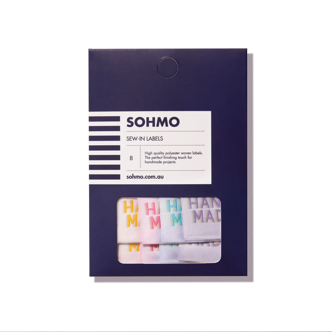 SOHMO Sew-in Labels - Hand Made Drop Shadow