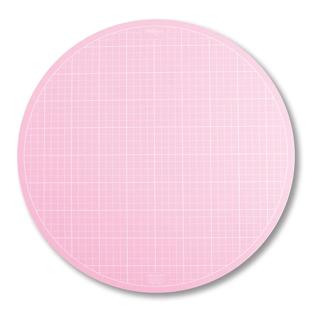 Sue Daley Pink Rotating Cutting Mat - 10&quot;