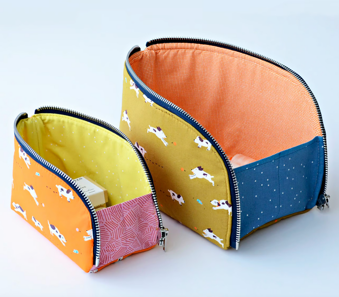 Open Out Box Pouch Pattern - Aneela Hoey