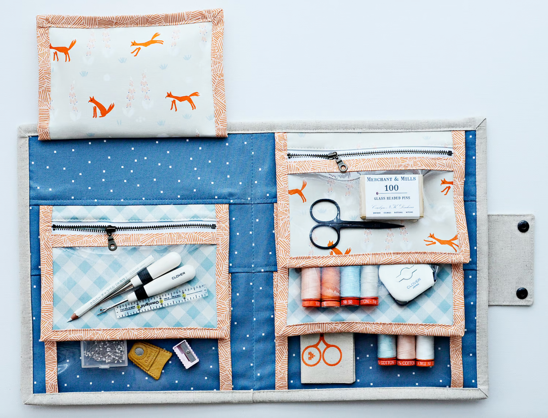 Flip Pocket Folio Pattern - Aneela Hoey