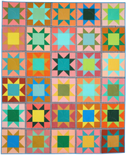 Load image into Gallery viewer, Star Adventure Quilt Paper Pattern - Then Came June
